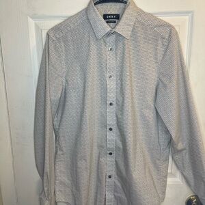 DKNY Men's Gray Shirt